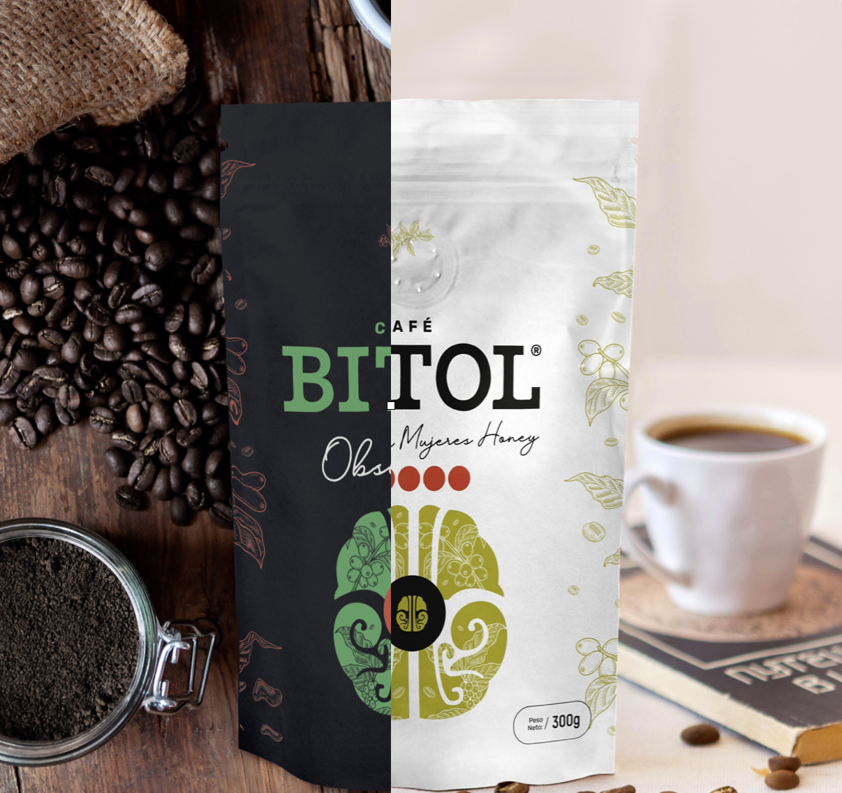 Chiaroscuro Duo Costa Rica Women Honey + Obsidian