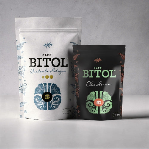 Dúo Claroscuro Guatemala Antigua 500 grs + 250 gramos de Bitol Obsidiana Intenso GRATIS