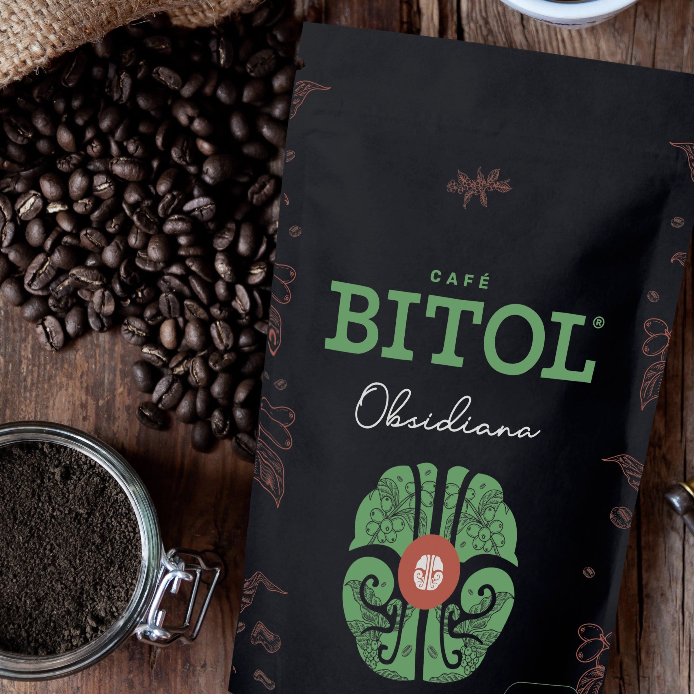 Dúo Claroscuro Guatemala Antigua 500 grs + 250 gramos de Bitol Obsidiana Intenso GRATIS