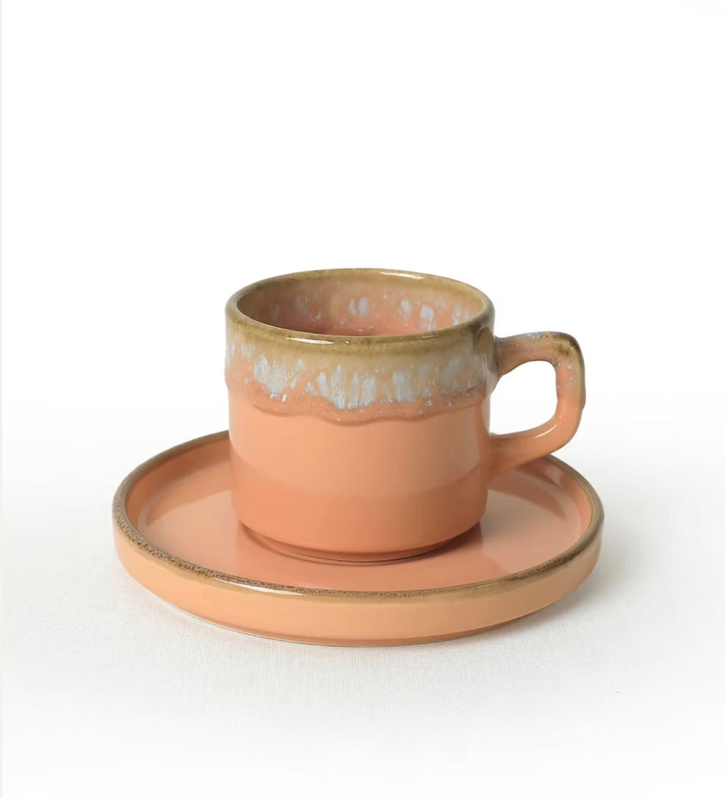 Chez Lorraine Juego de Tazas Con Platillo 12 Piezas.