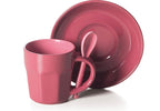 Soul Kitchen: Juego de 6 tazas de café con cucharilla y plato  multicolor.