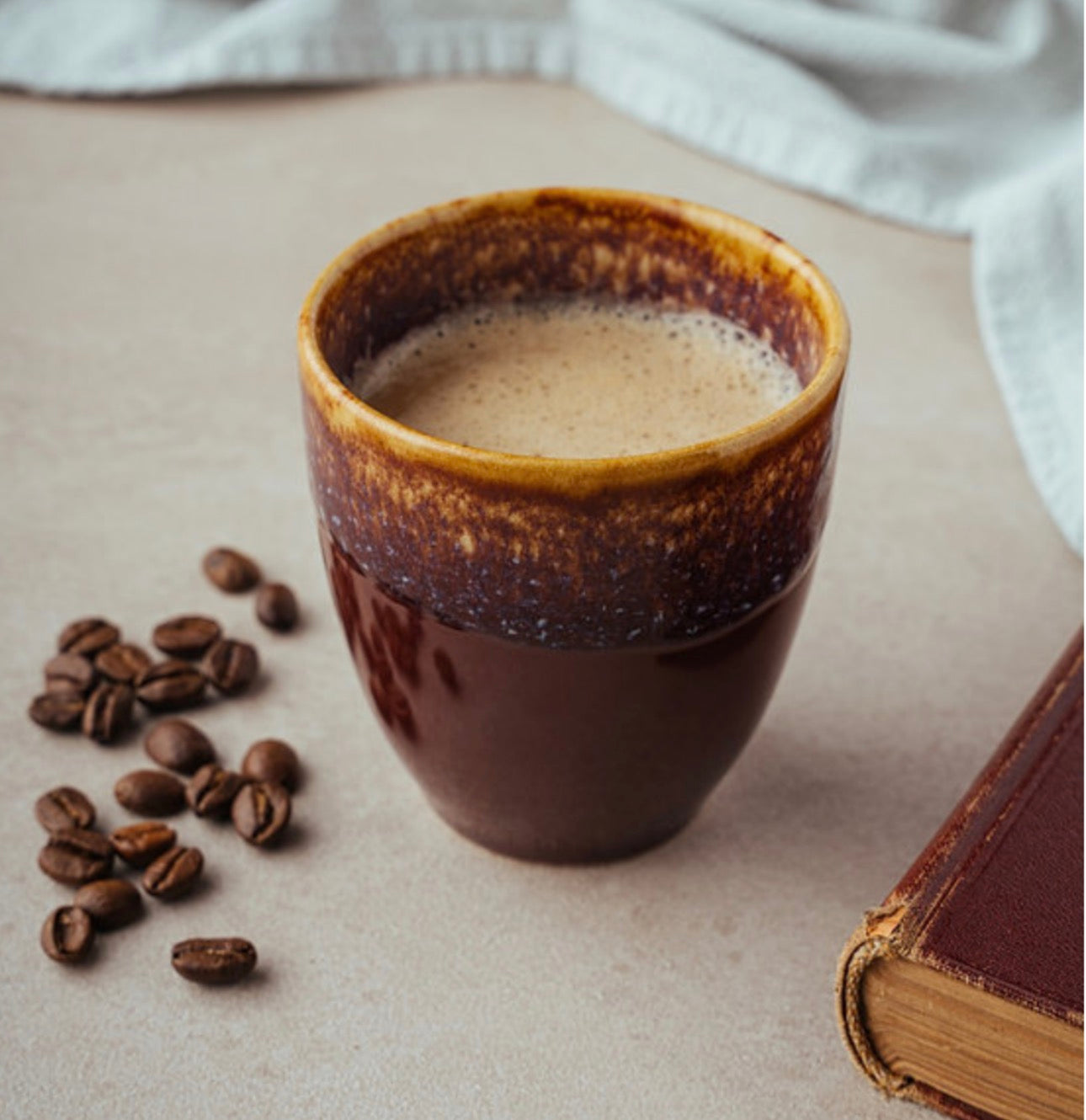 Chez Lorraine Juego de 6 Tazas de Terracota Fina