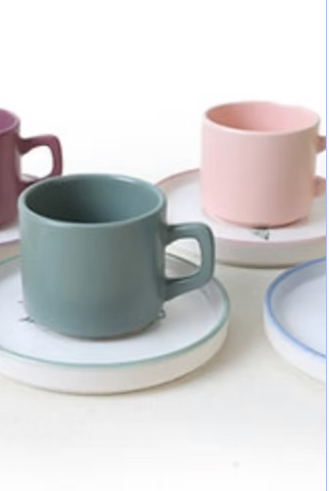 Chez Lorraine Juego de Tazas Con Platillo 12 Piezas