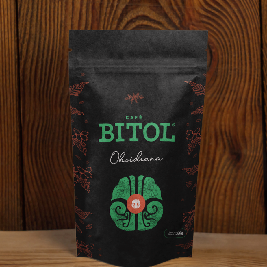 Café Bitol Obsidiana Intenso Molido 500 gramos