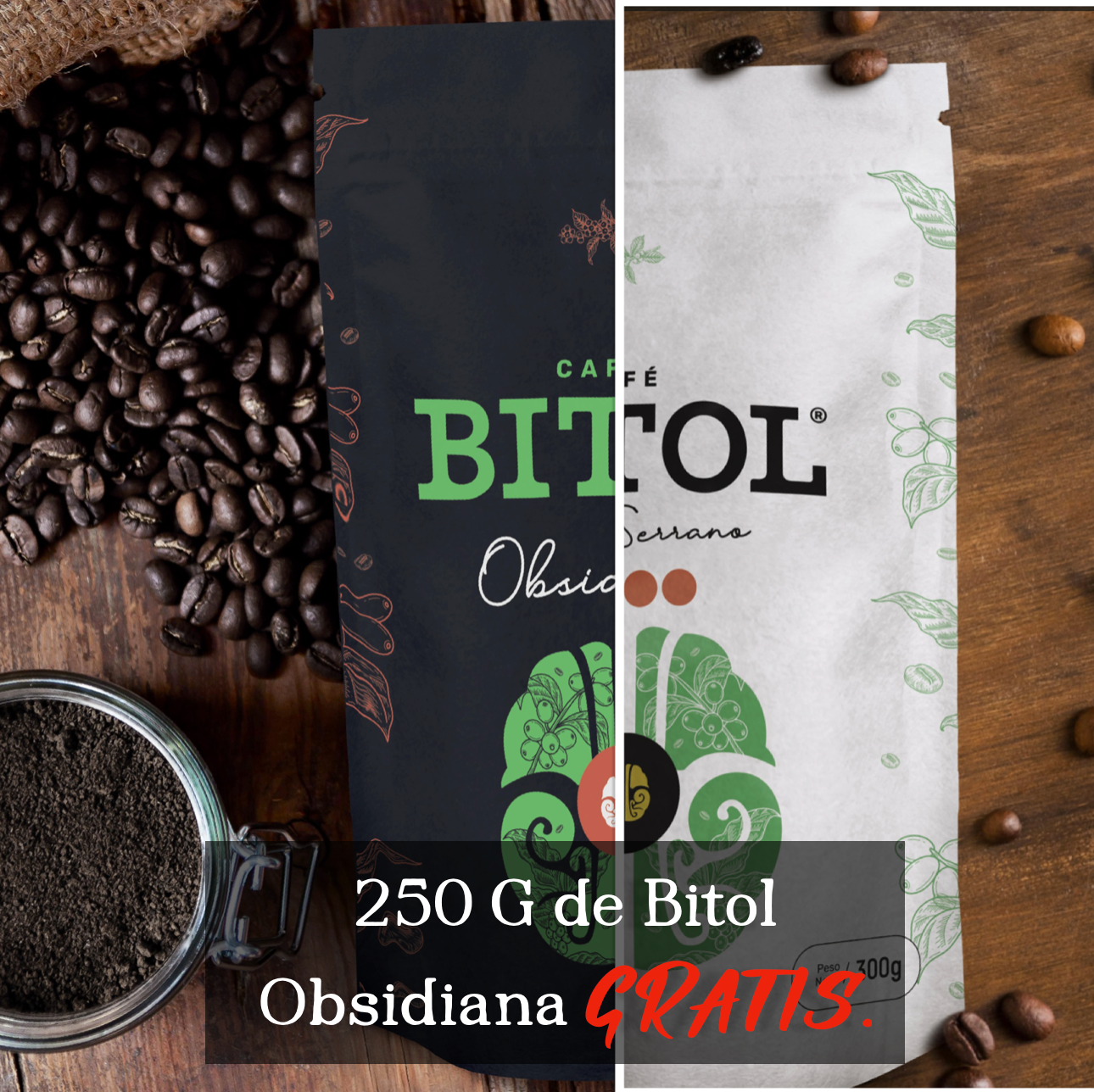 Dúo Claroscuro Colombia Huila + Obsidiana