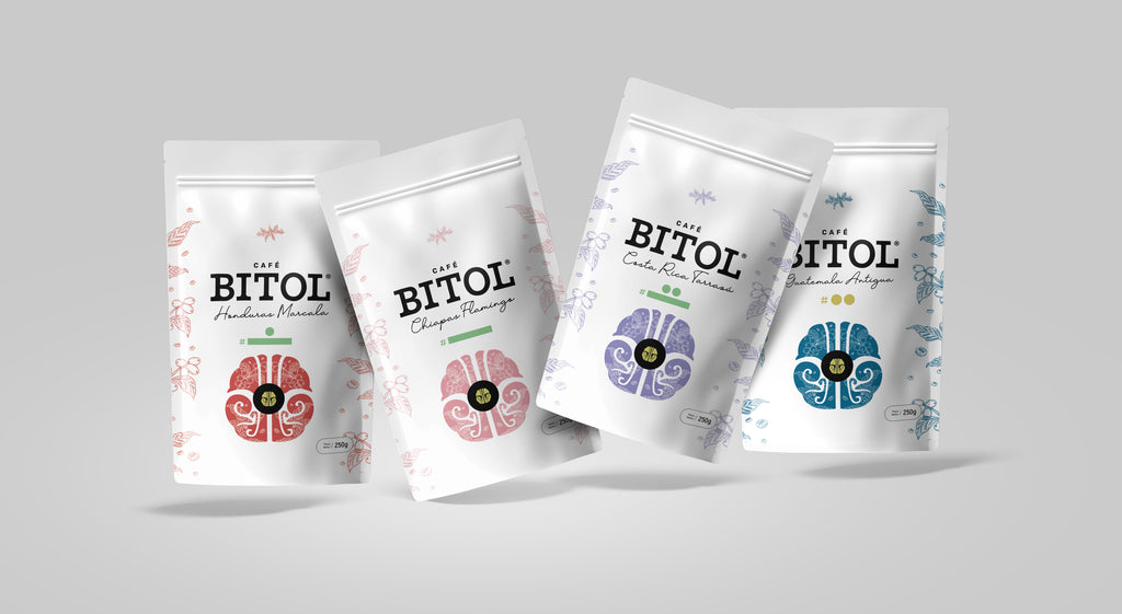 Pack Transformacion: 
Costa Rica Tarrazú, Marcala Honduras, Flamingo Chiapas y
Guatemala Antigua 125 grs